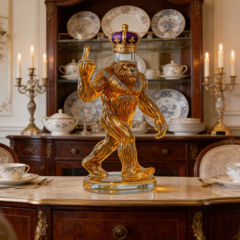 Home Bargains - Divertido Decantador de Whisky con Forma