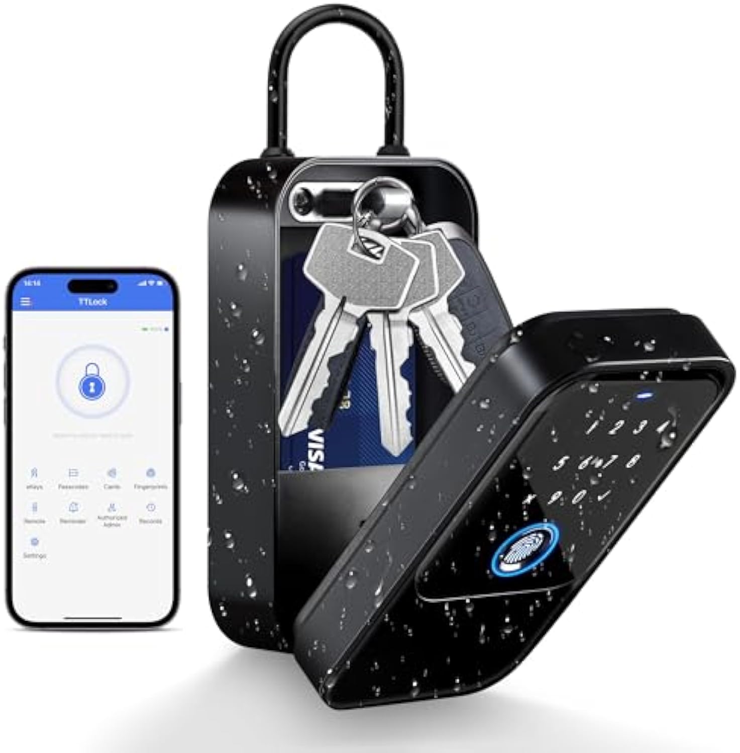 Home Bargains - TTlock-caja de bloqueo de llave inteligente