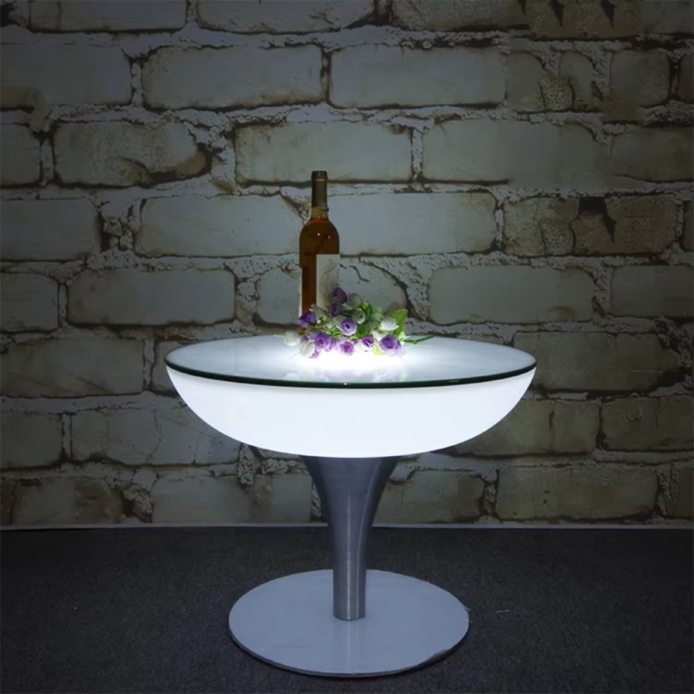 Mesa con Luz LED RGB que Cambi - Home Bar Lounge reseña y precio