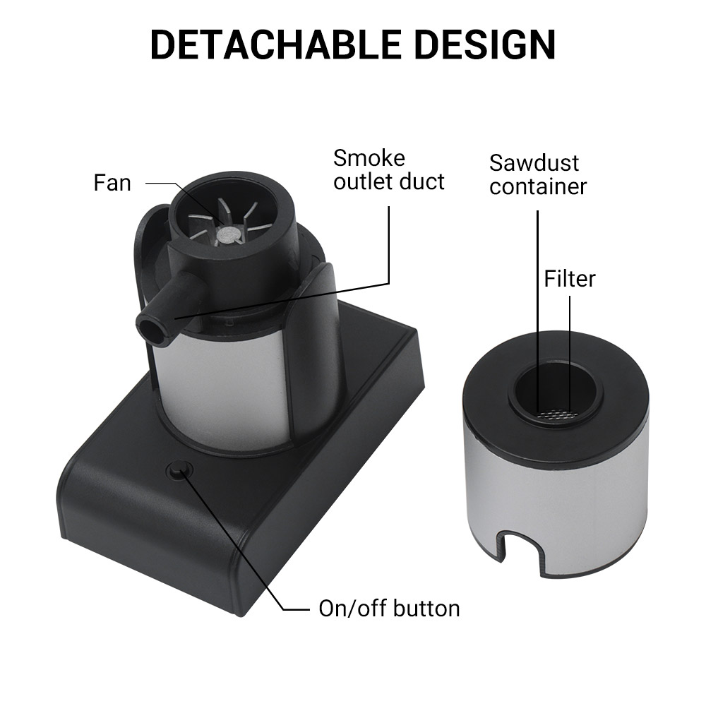 BORUiT SK305 generador de humo - Smoking Gun Kit reseña y precio
