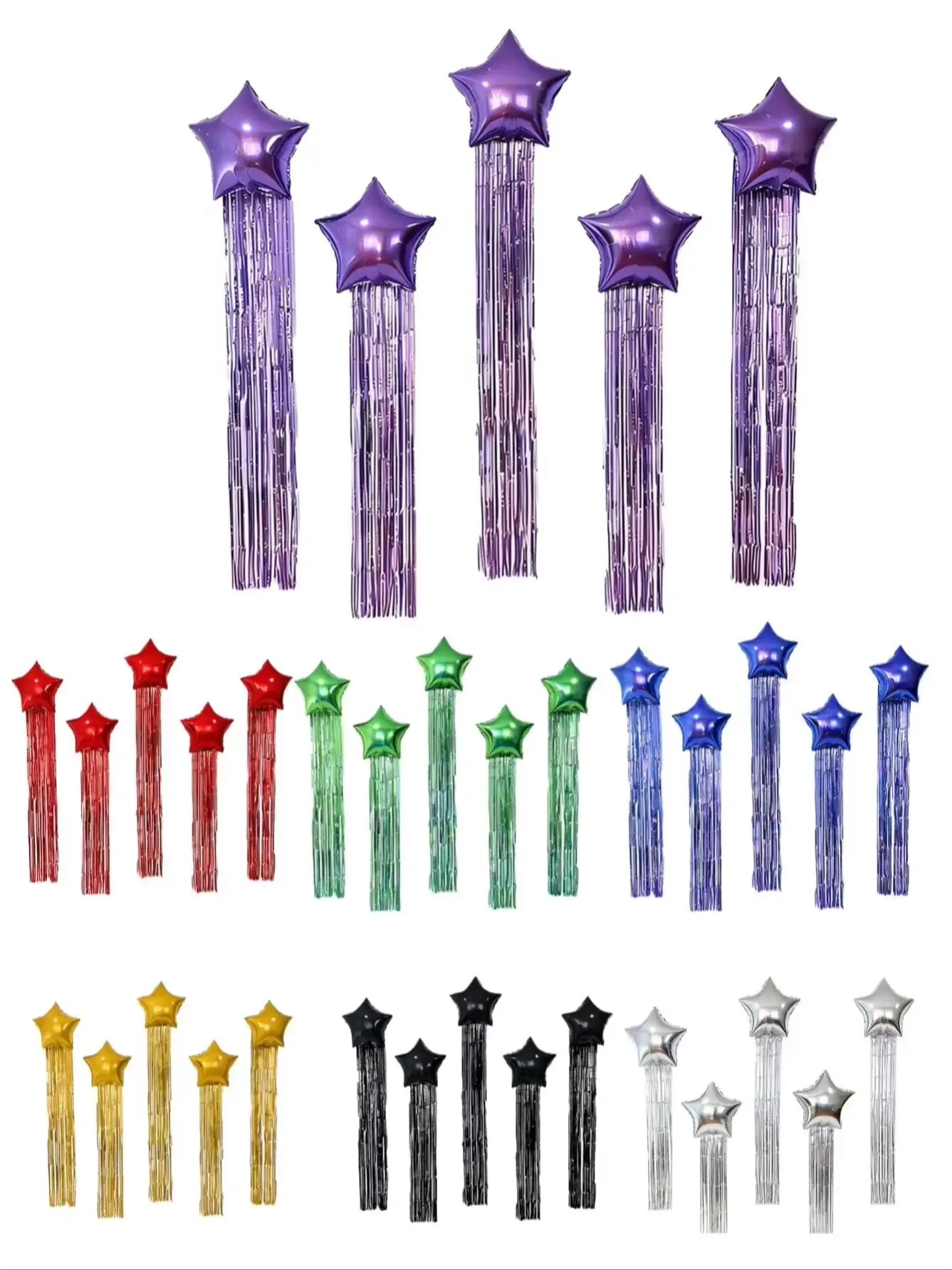 Set de 6 Cortinas de Lluvia co - Home Bargains reseña y precio