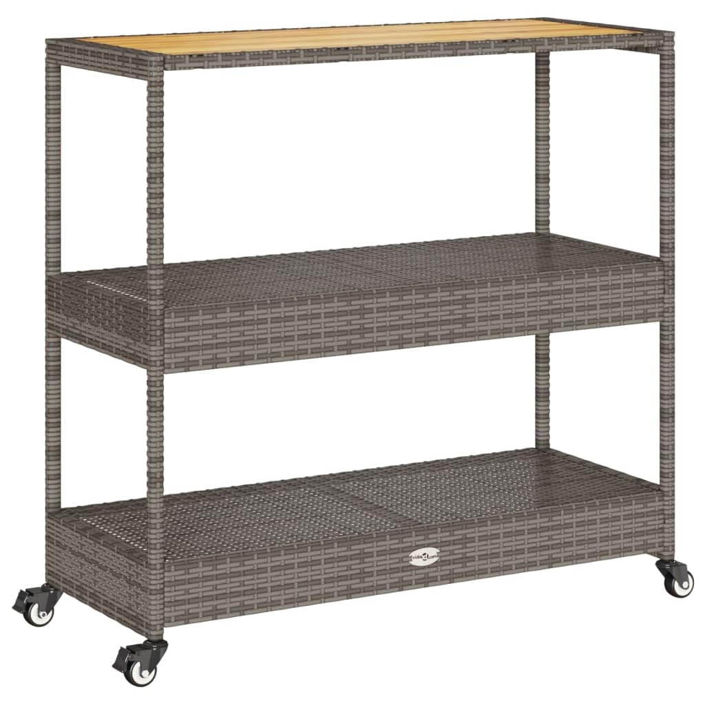 Carrito de bar exterior de 3 n - Home Bar Shelf reseña y precio