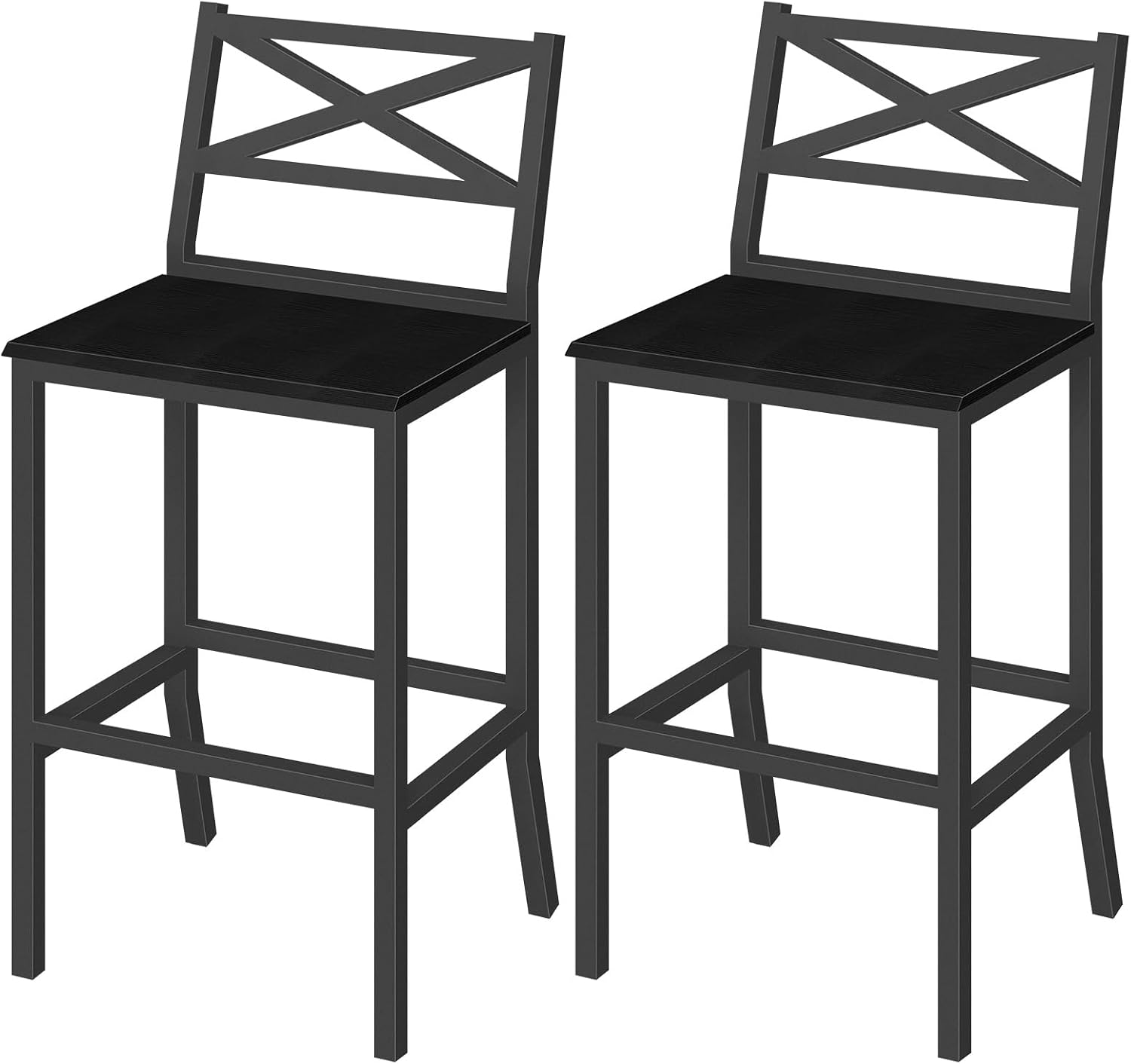 Taburetes de Bar, Juego de 2 S - Home Bar Stools reseña y precio