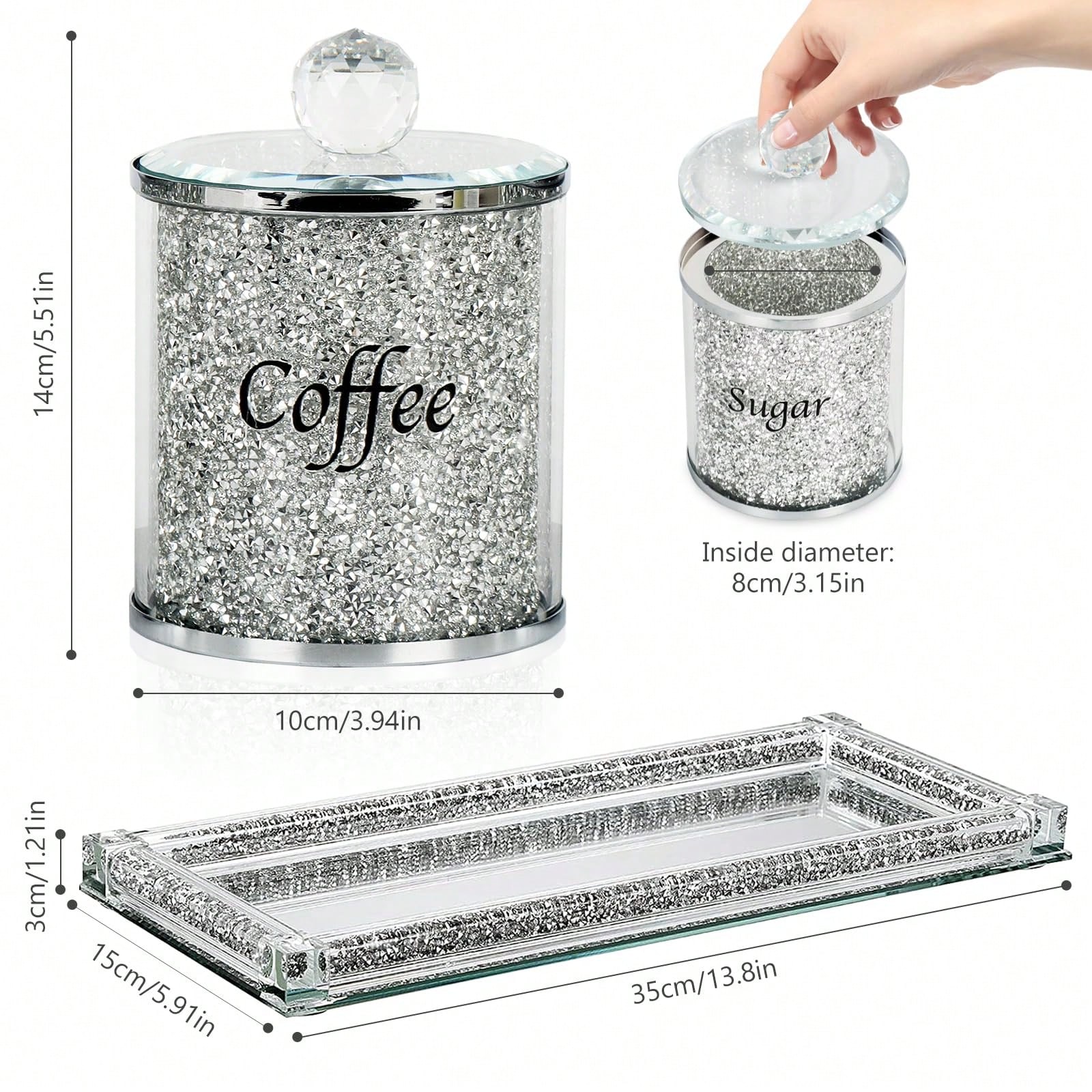 Juego de recipientes para café - Home Bar Set reseña y precio