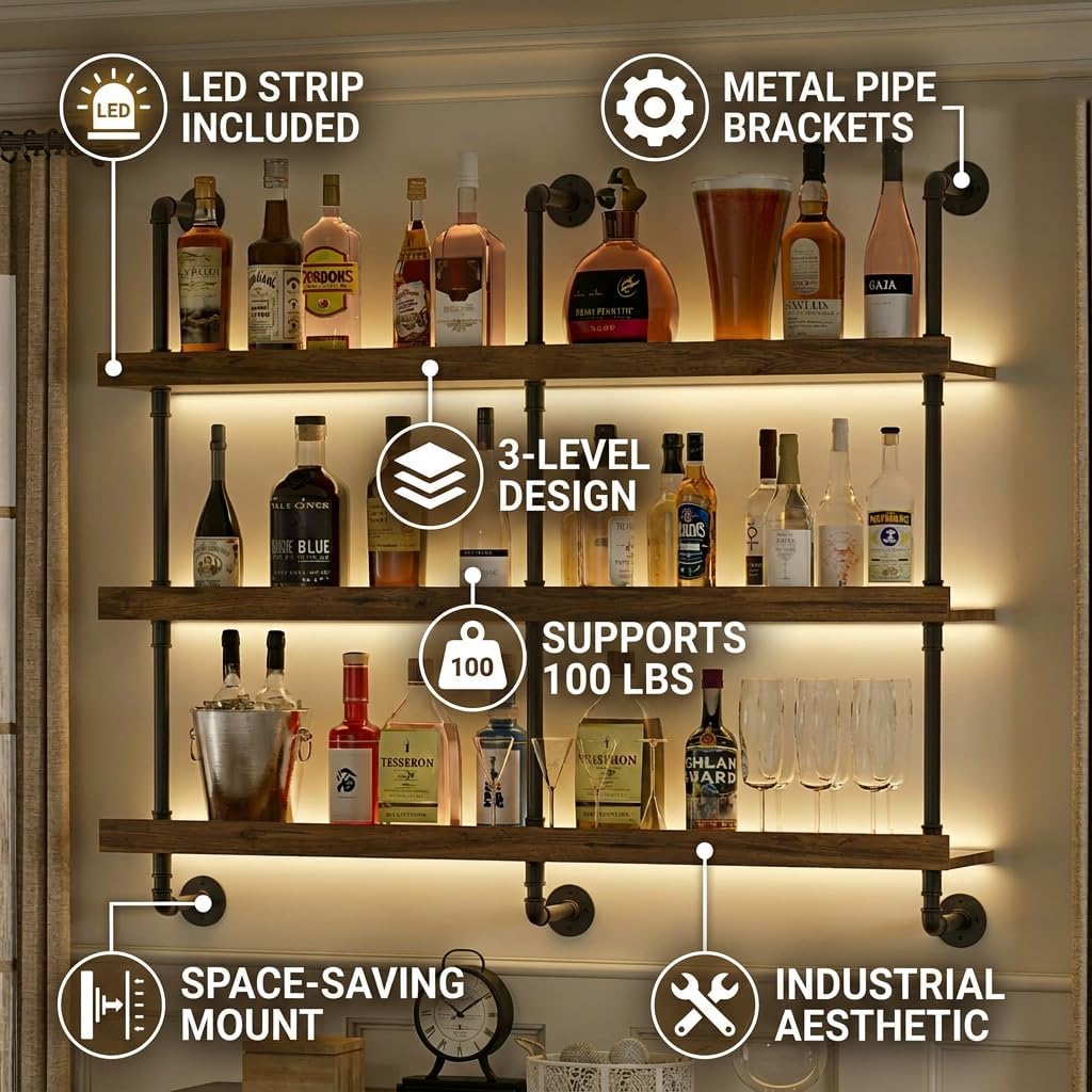 Estante para vinos montado en  - Home Bar Stand reseña y precio
