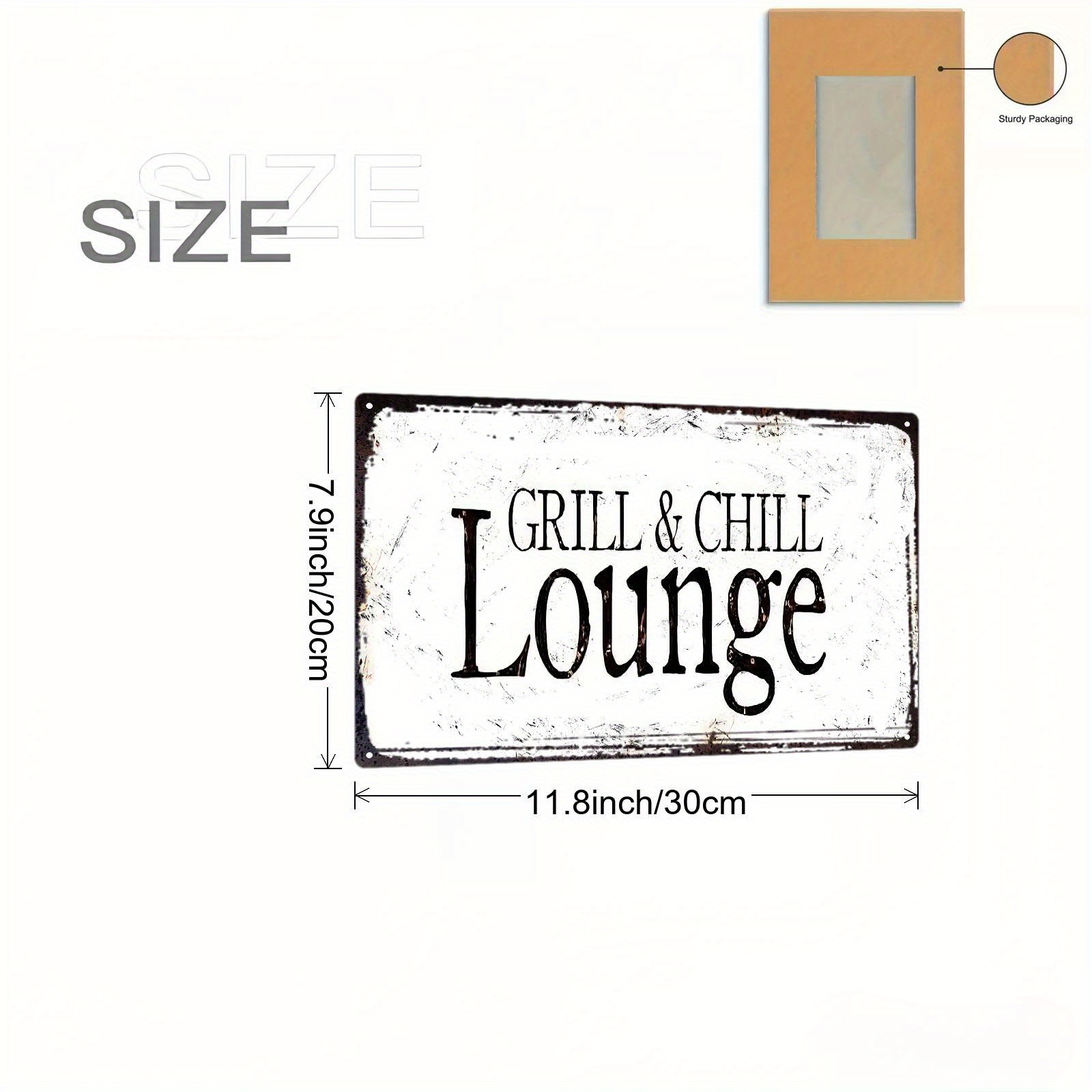 Letrero de Metal - Vintage Gri - Home Bar Lounge reseña y precio
