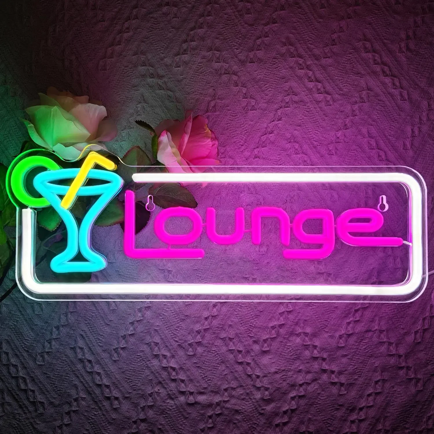 Letrero LED de neón para cócte - Home Bar Lounge reseña y precio