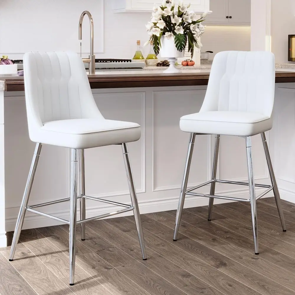 Juego de 2 Taburetes de Bar Bl - Home Bar Stools reseña y precio